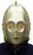 【再入荷】スターウォーズ/ C-3PO なりきり マスク - イメージ画像1