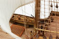 【お取り寄せ品】サンタマリア 帆船 1/50 木製組立キット - イメージ画像6