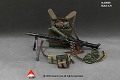 1/6フィギュア用アクセサリー/ グロスフス MG42 マシンガン 1/6 セット AL10006 - イメージ画像1