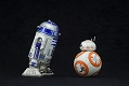 ARTFX+/ スターウォーズ フォースの覚醒:  R2-D2＆C-3PO with BB-8 1/10 PVCセット - イメージ画像4