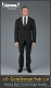 メール・アウトフィット/ ジェントルマン スーツ ブラック ver.2.0 1/6 セット V1005A - イメージ画像10