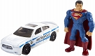 ホットウィール/ バットマン vs スーパーマン ジャスティスの誕生 1/64 DXパック ウェーブ1: メトロポリス警察 ダッジチャージャー＆スーパーマン - イメージ画像1