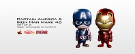 【お一人様3点限り】コスベイビー/ シビル・ウォー キャプテン・アメリカ サイズS: キャプテン・アメリカ vs アイアンマン・マーク46 2PK - イメージ画像7
