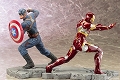 【送料無料】ARTFX+/ シビル・ウォー キャプテン・アメリカ: キャプテン・アメリカ vs アイアンマン・マーク46 1/10 PVCスタチュー 2種セット - イメージ画像5
