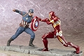 【送料無料】ARTFX+/ シビル・ウォー キャプテン・アメリカ: キャプテン・アメリカ vs アイアンマン・マーク46 1/10 PVCスタチュー 2種セット - イメージ画像6