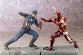 【送料無料】ARTFX+/ シビル・ウォー キャプテン・アメリカ: キャプテン・アメリカ vs アイアンマン・マーク46 1/10 PVCスタチュー 2種セット - イメージ画像7