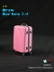 1/6フィギュア用アクセサリー/ スーツケース ver.2.0 ピンク 1/6 SF012 - イメージ画像2