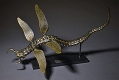 TKプロジェクト タケヤ式自在置物/ 風の谷のナウシカ: 蛇螻蛄 ヘビケラ 鉄錆地調 - イメージ画像6