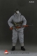 WWII ドイツ国防軍 落下傘兵 ダブルサイデッド コットンパデッド ジャケット スーツ ブルー 1/6 セット AL10011B - イメージ画像1