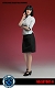 フィメール・アウトフィット/ 中国 女学生 制服 with ヘッド 1/6 セット ホワイト SET007-B - イメージ画像3