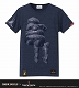 ダークソウル × TORCH TORCH/ 悩めるカタリナ騎士のTシャツ: ヘザーネイビー Sサイズ - イメージ画像1