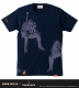 ダークソウル × TORCH TORCH/ 心折れた戦士たちのTシャツ: ニートブルー Sサイズ - イメージ画像1