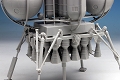 フォン・ブラウン博士の月面探査機 ムーンランダー 1/350 プラモデルキット PH9109 - イメージ画像5