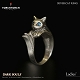 ダークソウル × TORCH TORCH/ リングコレクション: 銀猫の指輪 レディースモデル/9号 - イメージ画像1
