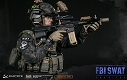 エリートシリーズ/ FBI SWATチーム エージェント サンディエゴ ミッドナイト 1/6 アクションフィギュア 78044B - イメージ画像9