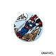 Accommode/ マーベルコミック ラウンドミラー: キャプテン・アメリカ M-GE006-CA - イメージ画像1