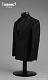 ジェントルマン レトロ スーツ ブラック 1/6 コスチューム セット V1009A - イメージ画像12