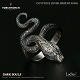ダークソウル × TORCH TORCH/ リングコレクション: 貪欲な銀の蛇の指輪 レディースモデル/7号 - イメージ画像1