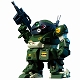 装甲騎兵ボトムズ/ ATM-09-ST スコープドッグ with キリコ・キュービー アクションフィギュア - イメージ画像2