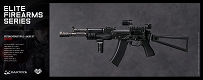 エリートファイヤーアームズ2/ スペツナズ アサルト ライフル AK105 ブラック 1/6 セット EF006 - イメージ画像2