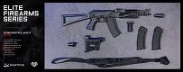エリートファイヤーアームズ2/ スペツナズ アサルト ライフル AK105 ブラック 1/6 セット EF006 - イメージ画像5