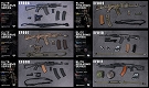 エリートファイヤーアームズ2/ スペツナズ アサルト ライフル AK105 ブラック 1/6 セット EF006 - イメージ画像7