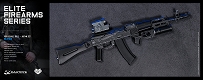 エリートファイヤーアームズ2/ VDV アサルト ライフル AK74M ブラック 1/6 セット EF010 - イメージ画像3