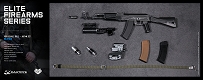 エリートファイヤーアームズ2/ VDV アサルト ライフル AK74M ブラック 1/6 セット EF010 - イメージ画像4