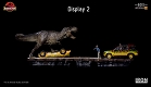 【送料無料】ジュラシック・パーク/ T-REX ティラノサウルス アタック 1/10 バトルジオラマシリーズ アートスケール スタチュー Aセット - イメージ画像26