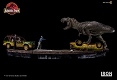 【送料無料】ジュラシック・パーク/ T-REX ティラノサウルス アタック 1/10 バトルジオラマシリーズ アートスケール スタチュー Bセット - イメージ画像29