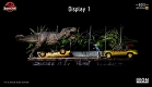 【銀行振込・クレジットカード支払いのみ】ジュラシック・パーク/ T-REX ティラノサウルス アタック 1/10 バトルジオラマシリーズ アートスケール スタチュー コンプリートセット - イメージ画像4