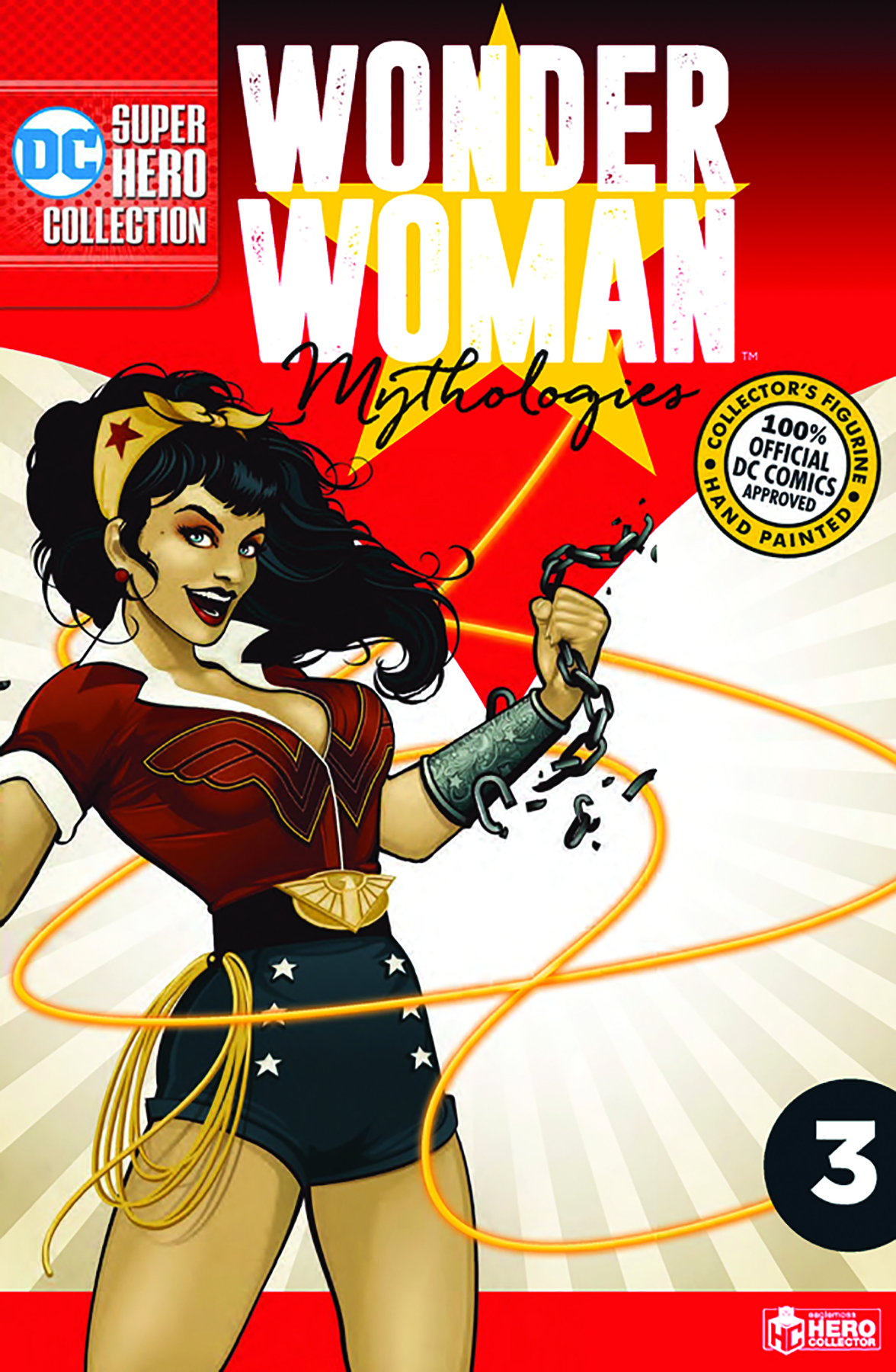 DC ワンダーウーマン ミソロジー フィギュアコレクション/ #3 DC ボムシェルズ ワンダーウーマン - イメージ画像2