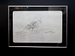 【抽選販売】ジョン・ネバレス オリジナルスケッチ ドラゴン フレーム付属 - イメージ画像1