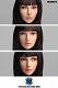 1/6フィギュア用ヘッド/ アジアン フィメール ブラックヘア シャギー ヘッド SDDX01-B - イメージ画像6