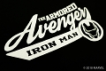 マーベルコミック/ アイアンマン カレッジロゴ Tシャツ MV-RS-1 ブラック レディース サイズM - イメージ画像4