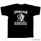 マーベルコミック/ スパイダーマン カレッジロゴ Tシャツ MV-RS-3 ブラック メンズ サイズM - イメージ画像1