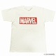マーベルコミック/ MARVEL ボックスロゴ レッドスター Tシャツ MV-RS-4 ホワイト メンズ サイズM - イメージ画像1
