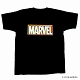 マーベルコミック/ MARVEL ボックスロゴ 3D Tシャツ MV-RS-5 ブラック レディース サイズM - イメージ画像1