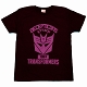 トランスフォーマー/ ディセプティコン カレッジロゴ 復刻 Tシャツ TF-RS-N2 ブラック レディース サイズM - イメージ画像1