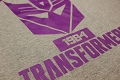 トランスフォーマー/ ディセプティコン カレッジロゴ 復刻 Tシャツ TF-RS-N2 グレー レディース サイズM - イメージ画像4