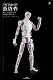 リアリスティック ロボット シリーズ/ ロボティック ピンヤイク ヌードボディ 1/6 アクショフィギュア DIY ホワイト ver - イメージ画像3