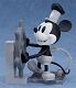 蒸気船ウィリー/ ねんどろいど ミッキーマウス モノクロ ver - イメージ画像1