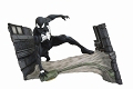 マーベルギャラリー/ マーベルコミック: ブラックコスチューム スパイダーマン PVCスタチュー ウェビング ver - イメージ画像1