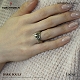 ダークソウル × TORCH TORCH/ リングコレクション: 銀猫の指輪 レディースモデル/13号 - イメージ画像4