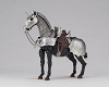 タケヤ式自在置物/ 15世紀 ゴチック式 エクストリアンアーマー 騎手用甲冑 シルバー ver - イメージ画像18