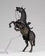 【限定版】タケヤ式自在置物/ 15世紀 ゴチック式 エクストリアンアーマー 騎手用甲冑 ブロンズ ver - イメージ画像20