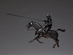 【限定版】タケヤ式自在置物/ 15世紀 ゴチック式 エクストリアンアーマー 騎手用甲冑 ブロンズ ver - イメージ画像4