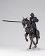 【限定版】タケヤ式自在置物/ 15世紀 ゴチック式 エクストリアンアーマー 騎手用甲冑 ブロンズ ver - イメージ画像6