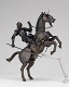 【限定版】タケヤ式自在置物/ 15世紀 ゴチック式 エクストリアンアーマー 騎手用甲冑 ブロンズ ver - イメージ画像8