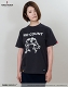 ダークソウル × TORCH TORCH/ 鉄板のパッチのTシャツ インクブラック Mサイズ - イメージ画像3